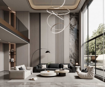 Modern A Living Room-ID:477296113