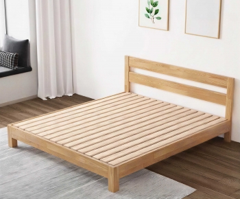 Modern Double Bed-ID:303114899