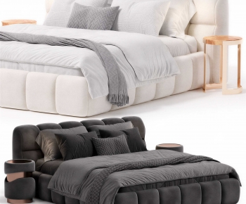 Modern Double Bed-ID:921255117