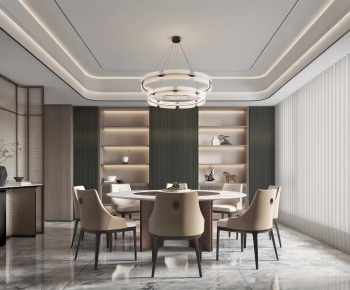 New Chinese Style Dining Room-ID:871258028