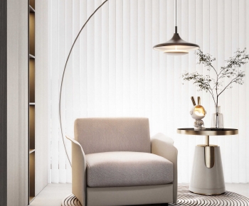 Modern Single Sofa-ID:300970117