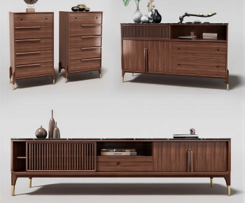 New Chinese Style TV Cabinet-ID:510529991