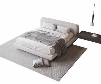 Modern Double Bed-ID:239934925