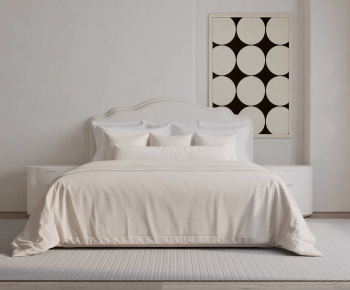 Modern Double Bed-ID:320205932