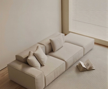 Modern Three-seat Sofa-ID:395810611