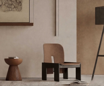 Wabi-sabi Style Lounge Chair-ID:537182098