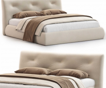 Modern Double Bed-ID:764878031