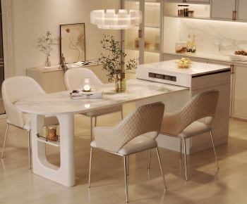 Modern Dining Table And Chairs-ID:716669638