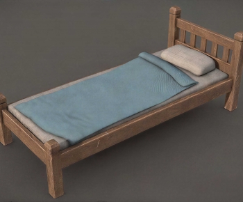 Modern Single Bed-ID:706258066