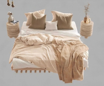 Modern Double Bed-ID:182933099