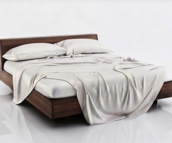 Modern Double Bed-ID:501110689