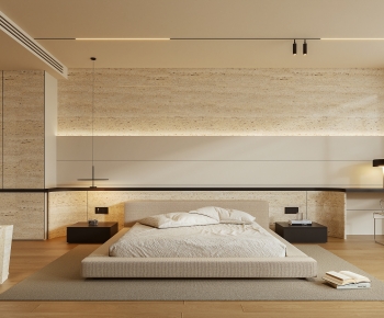 Wabi-sabi Style Bedroom-ID:139570952