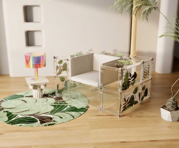 Modern Single Sofa-ID:706980287