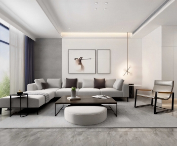 Modern A Living Room-ID:112841145