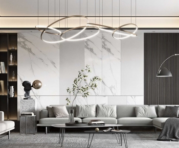 Modern A Living Room-ID:716708903