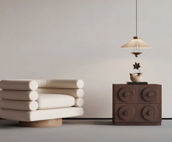 Modern Single Sofa-ID:381127124