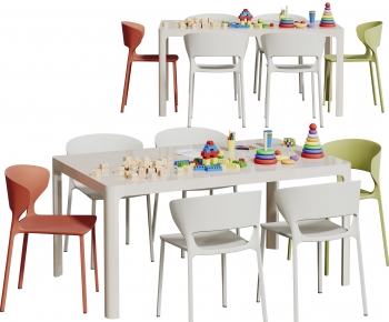 Modern Children's Table/chair-ID:578521019