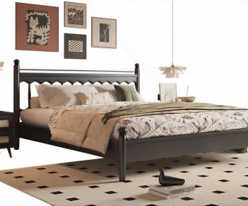 French Style Double Bed-ID:248766902