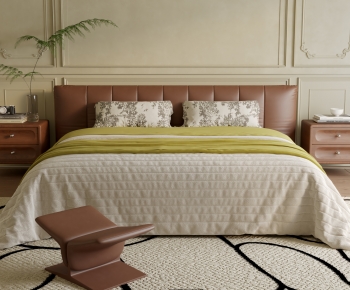 French Style Double Bed-ID:755580903