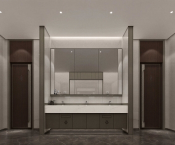 Modern Public Toilet-ID:895642042