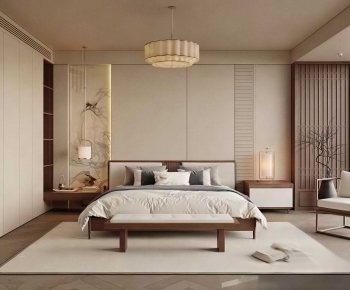 New Chinese Style Bedroom-ID:491405017
