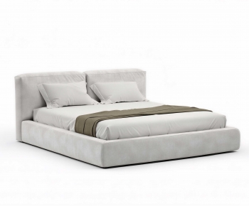 Modern Double Bed-ID:957401991