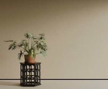 Modern Potted Green Plant-ID:168915995