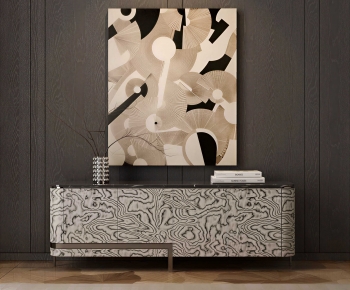 Modern Entrance Cabinet-ID:413964997