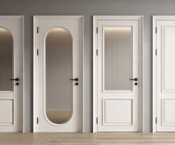 French Style Single Door-ID:642490444