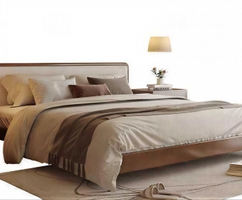 Modern Double Bed-ID:478347063