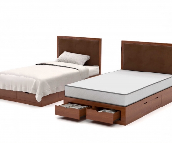 Modern Single Bed-ID:757672076