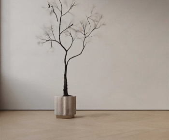 Modern Ground Green Plant Potted Plants-ID:376920946