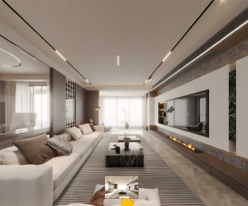 Modern A Living Room-ID:400238997