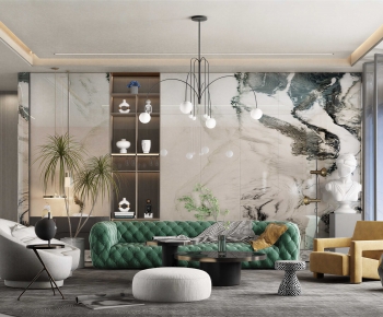 Modern A Living Room-ID:342653047