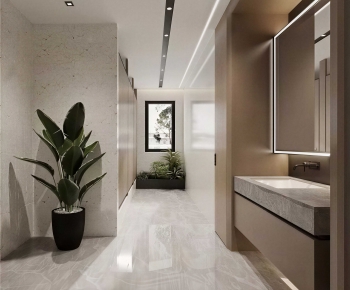 Modern Public Toilet-ID:616328958