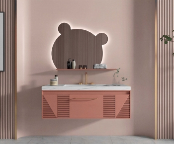 Modern Bathroom Cabinet-ID:676170112