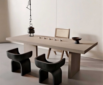 Wabi-sabi Style Tea Tables And Chairs-ID:221904993