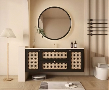 Modern Bathroom Cabinet-ID:956123115