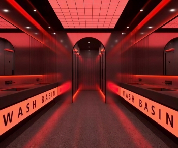 Modern Public Toilet-ID:387829077