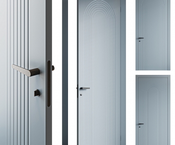 Modern Single Door-ID:955244064