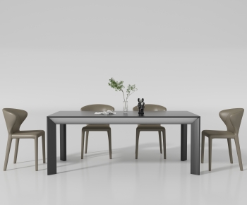 Modern Dining Table And Chairs-ID:581985951