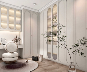 Modern Clothes Storage Area-ID:827251913