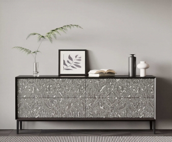 Modern Entrance Cabinet-ID:113002063