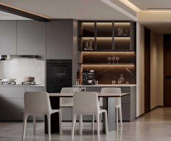 Modern Dining Room-ID:651689052