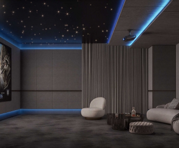 Modern Audiovisual Room-ID:780561921