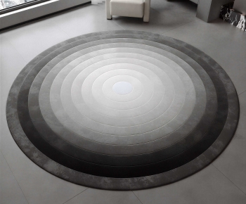 Modern Circular Carpet-ID:821896084