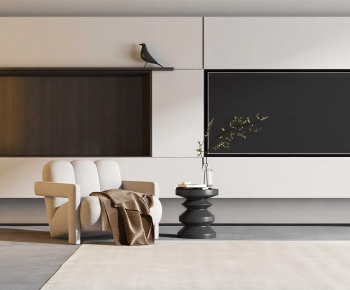 Modern Single Sofa-ID:956620937