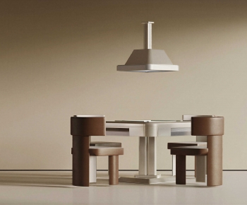 Modern Mahjong Tables And Chairs-ID:986580885