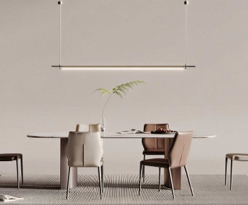 Modern Dining Table And Chairs-ID:778306965