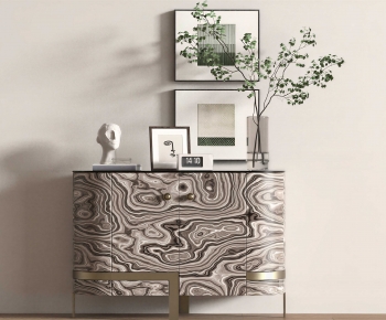 Modern Entrance Cabinet-ID:650587081